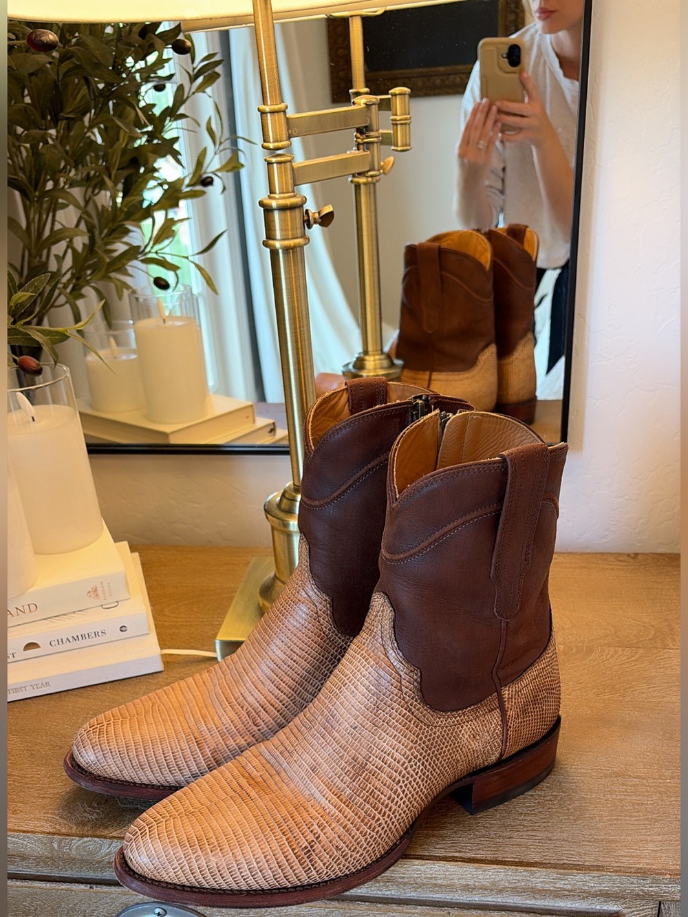 TECOVAS The Nick Lizard Leather Western Boot - 11 - Picture 11 of 13